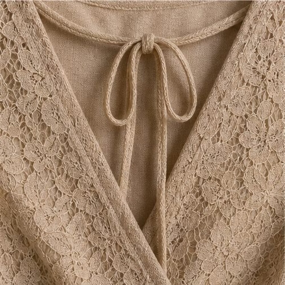 Sand Ruffle Blouse - Picture 4 of 6